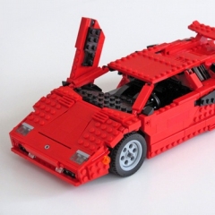 Lamborghini + Transformers en Lego